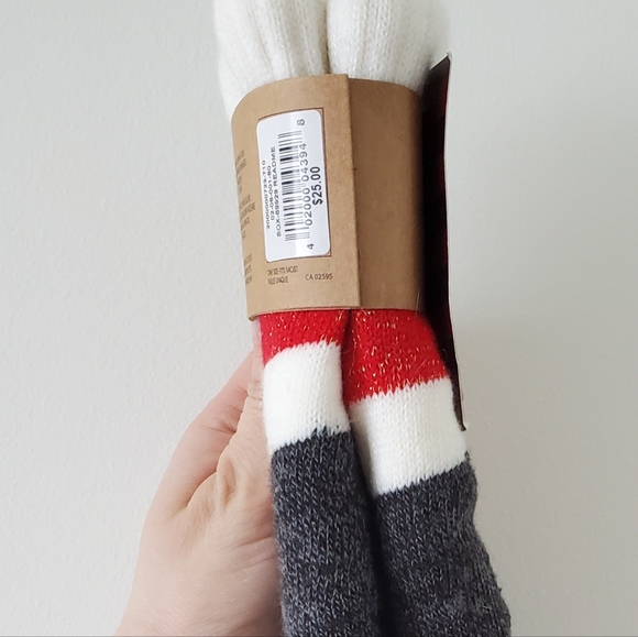 🍭 3 x $25* BOOTLEGGER NWOT "Bring me a BEER" reading socks - Picture 6 of 7